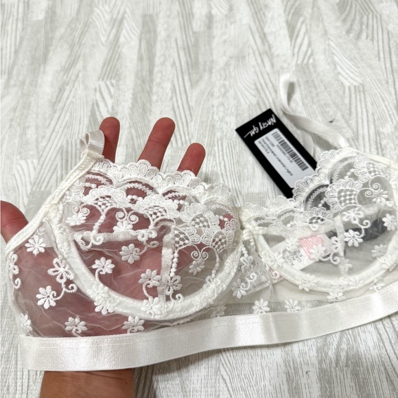 NWT Nasty Gal Sheer Bralette - Picture 6 of 10